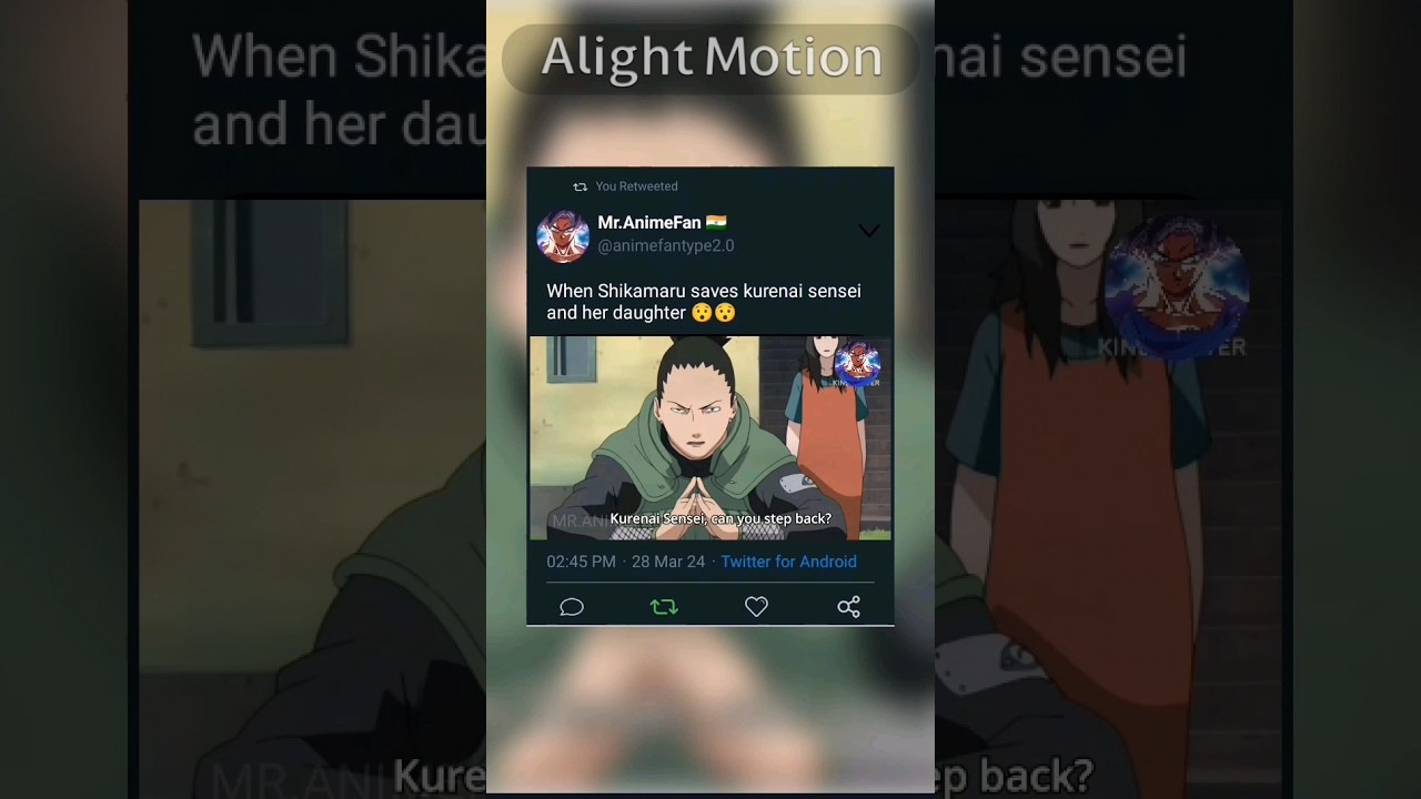 Shikamaru and Kurenai 😯