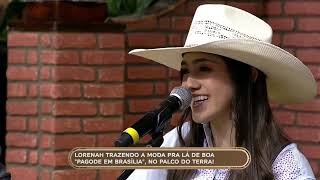 Pagode em Brasília - Lorenah no Terra da Padroeira (TV Aparecida)