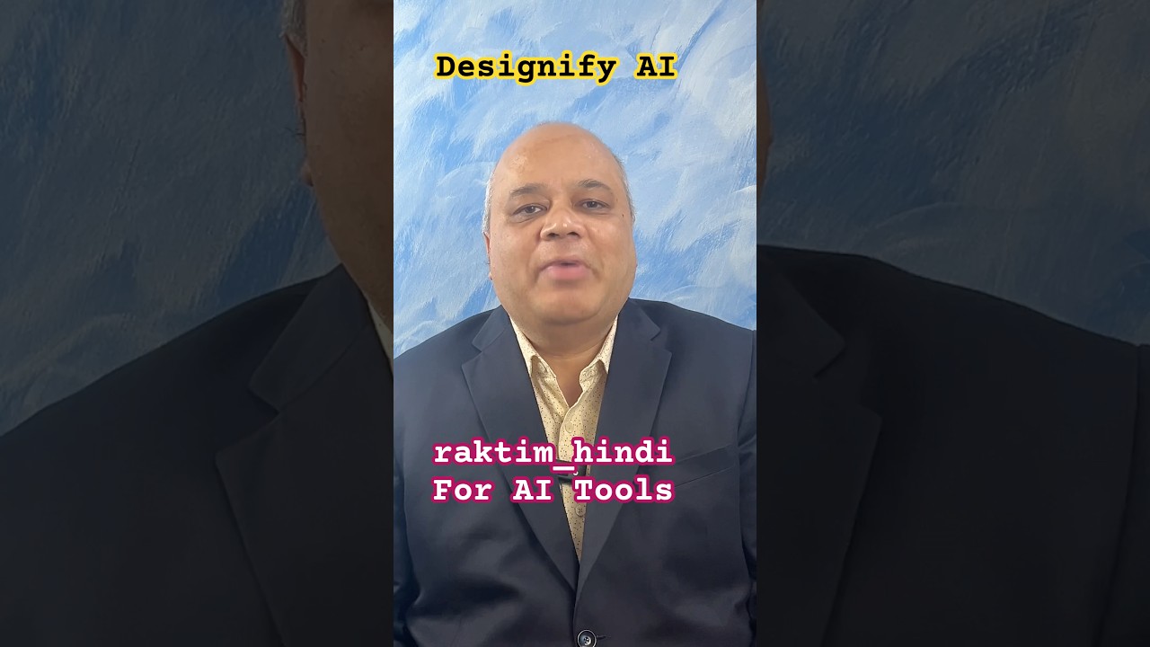 Designify AI Se Normal Photo Ko Designer Banao 😲 1 Click Mein! #shorts #aiin2025 #hinglish #hindi