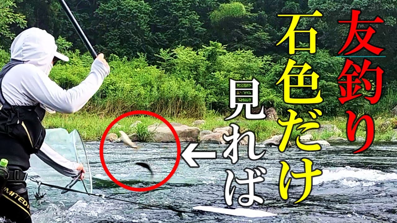 鮎釣り　釣れる人と釣れない人の一番の違い