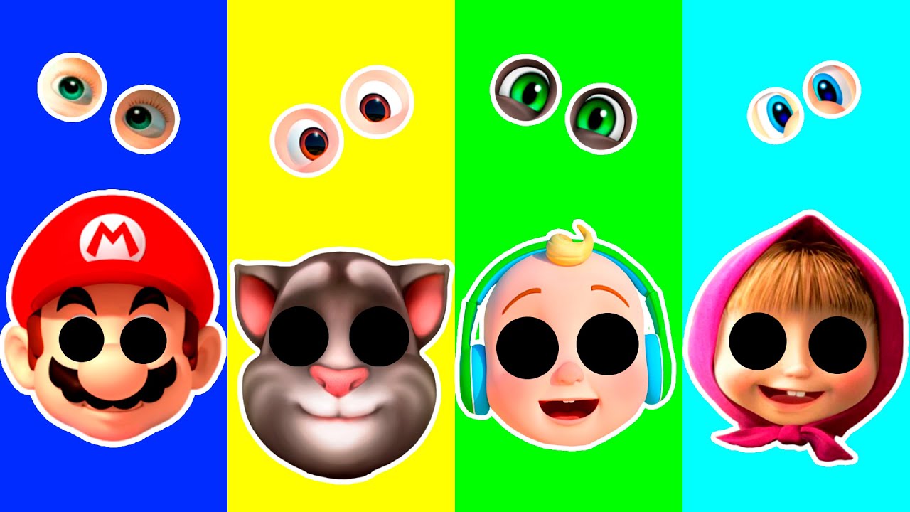 Wrong Eyes 👀 Dame Tu Cosita 🆚 Angela 🆚 Talking Tom 🆚 Minions 🆚 Alien