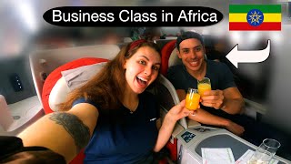Our 12 Hour Layover in Addis Ababa + Ethiopian Airlines Business Class Vlog