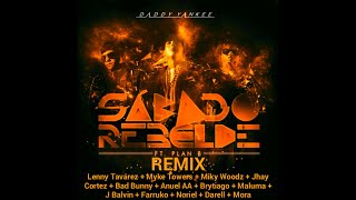 Daddy Yankee, Plan B - Sábado Rebelde (Remix) Ft. Lenny Tavárez, Myke Towers, Miky Woodz, Jhay Co...