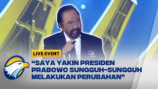 [FULL] Pidato Surya Paloh di Rakernas I NasDem 2025