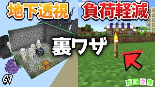 【1.20対応】100%知ったほうがいい拠点が重い時に軽くする方法と透視裏技のコンボ　統合版　switch勢必見 part67【たにクラ】