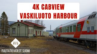 4K CABVIEW Finland | Vaskiluoto harbour track in Vaasa