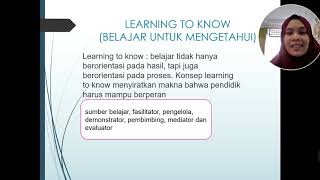 pilar pilar pendidikan