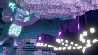 Warden vs Wither Storm (Minecraft Animation)