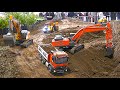 Fantastic rc construction site rc excavators dump trucks faszination modellbau friedrichshafen 2023