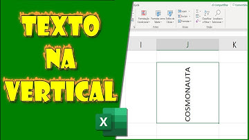 Texto na VERTICAL e na DIAGONAL no Excel