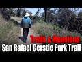 San Rafael, California Marin County Suburban Trail Hike: Mountains to Mansions! #CaliforniaHiking