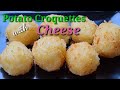 Potato Croquettes | healthy snacks | easy to prepare