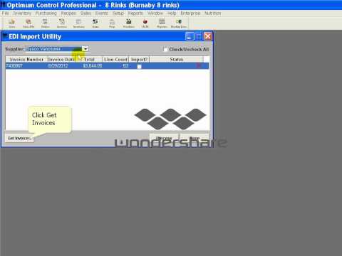 EDI Part 1 Invoice Import