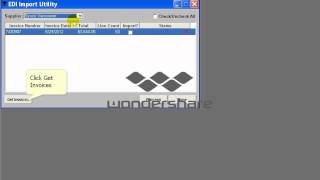 EDI Part 1 Invoice Import