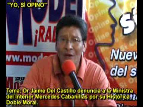 JAIME DEL CASTILLO DENUNCIA A MERCEDES CABANILLAS ...