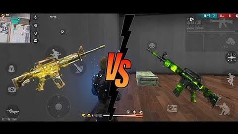 M4A1 VS M4A1 WHICH IS THE BEST //H2K GAMER//