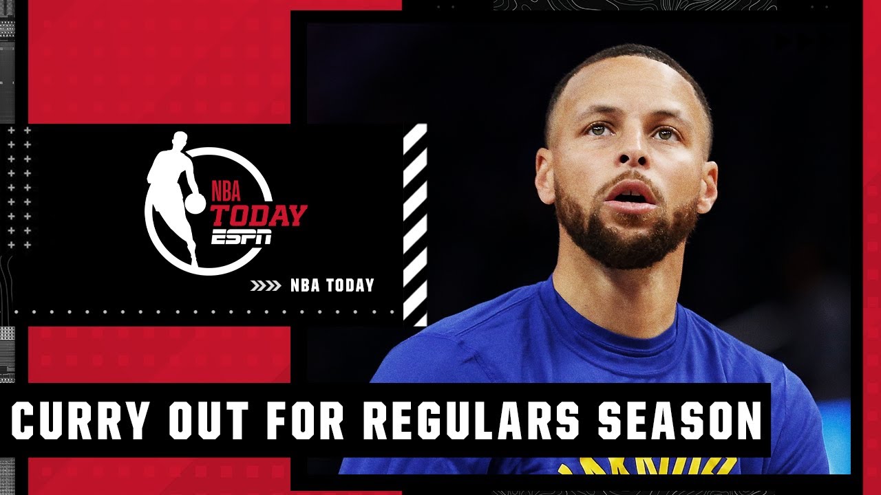 Woj: Warriors will keep Steph Curry OUT rest of the regular season | NBA Today