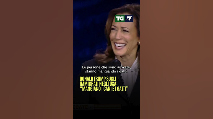 Donald Trump sugli immigrati negli Usa: "Mangiano i cani e i gatti"