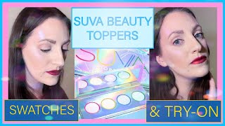 SUVA Beauty Toppers | Swatches To Transform Saffron & The Rose Period Palettes