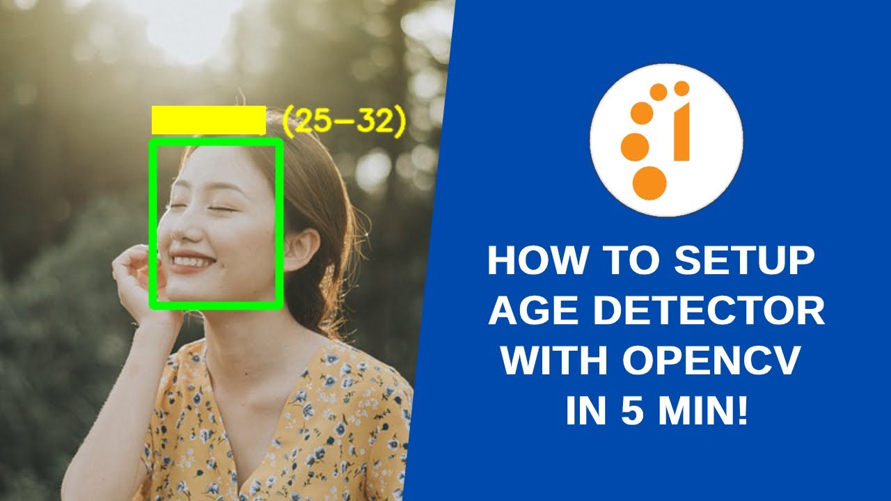 How to Setup a Age Detector with Opencv in 5 min! - YouTube