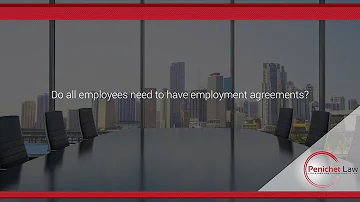 Can you be employed without a contract?