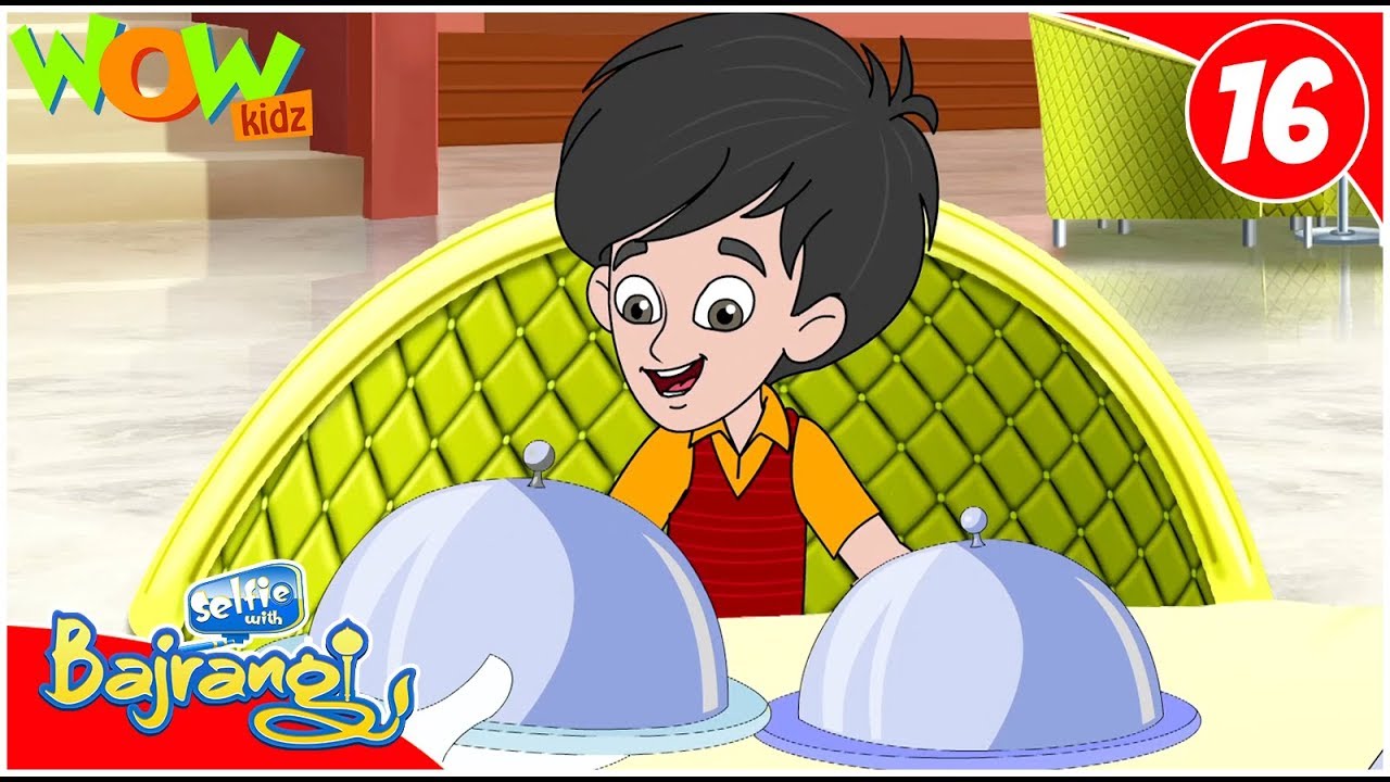 Selfie With Bajrangi | Hindi Cartoon for Kids | S2 Ep 16 | Star Hotel | Wow Kidz