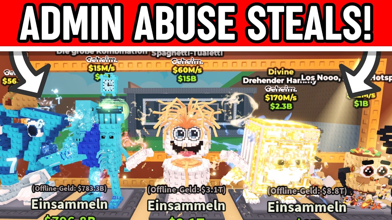 MEINE BESTEN STEALS WÄHREND DIVINE ADMIN ABUSE MIT DER 