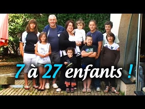 De 7 à 27 enfants : des familles vraiment très nombreuses - partie 1