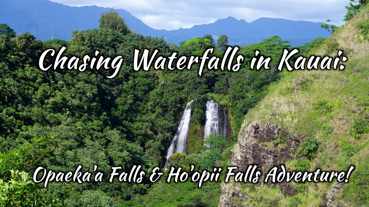 Chasing Waterfalls in Kauai - Opaeka'a Falls & Ho'opi Falls Adventure ...