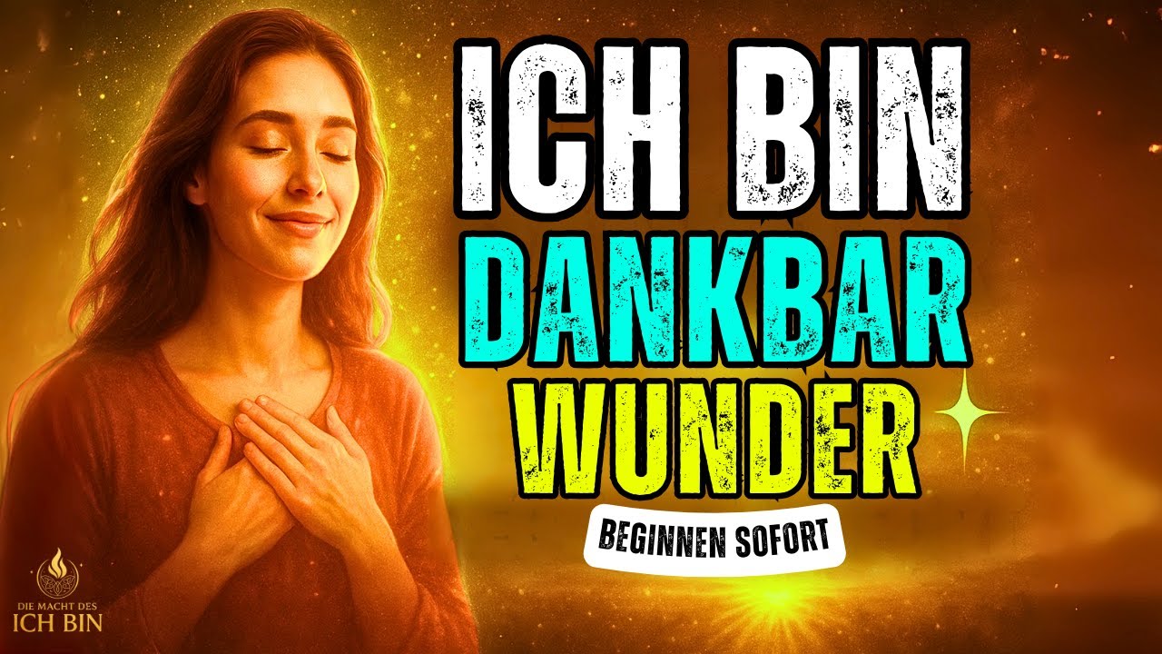 🌅 ICH BIN DANKBAR | Beginne Deinen Tag Mit Wunder, Licht & Fülle ✨