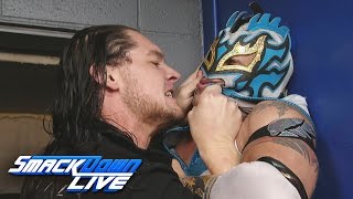 Baron Corbin unleashes a backstage assault on Kalisto: SmackDown Live, Aug. 9, 2016
