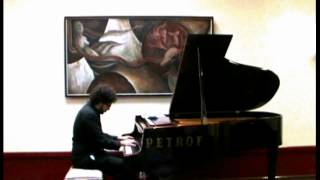 Prelude and fugue no. 3 - J. S. Bach
Prelude and fugue in C sharp major no. 3 from Book I
Johann Sebastian Bach
piano: Luis Jesús Ramírez Padilla
Cutza
Casa Terán
Aguascalientes México
Junio 2012 Prelude and fugue no. 3 - J. S. Bach