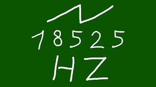 18525 hz saw
