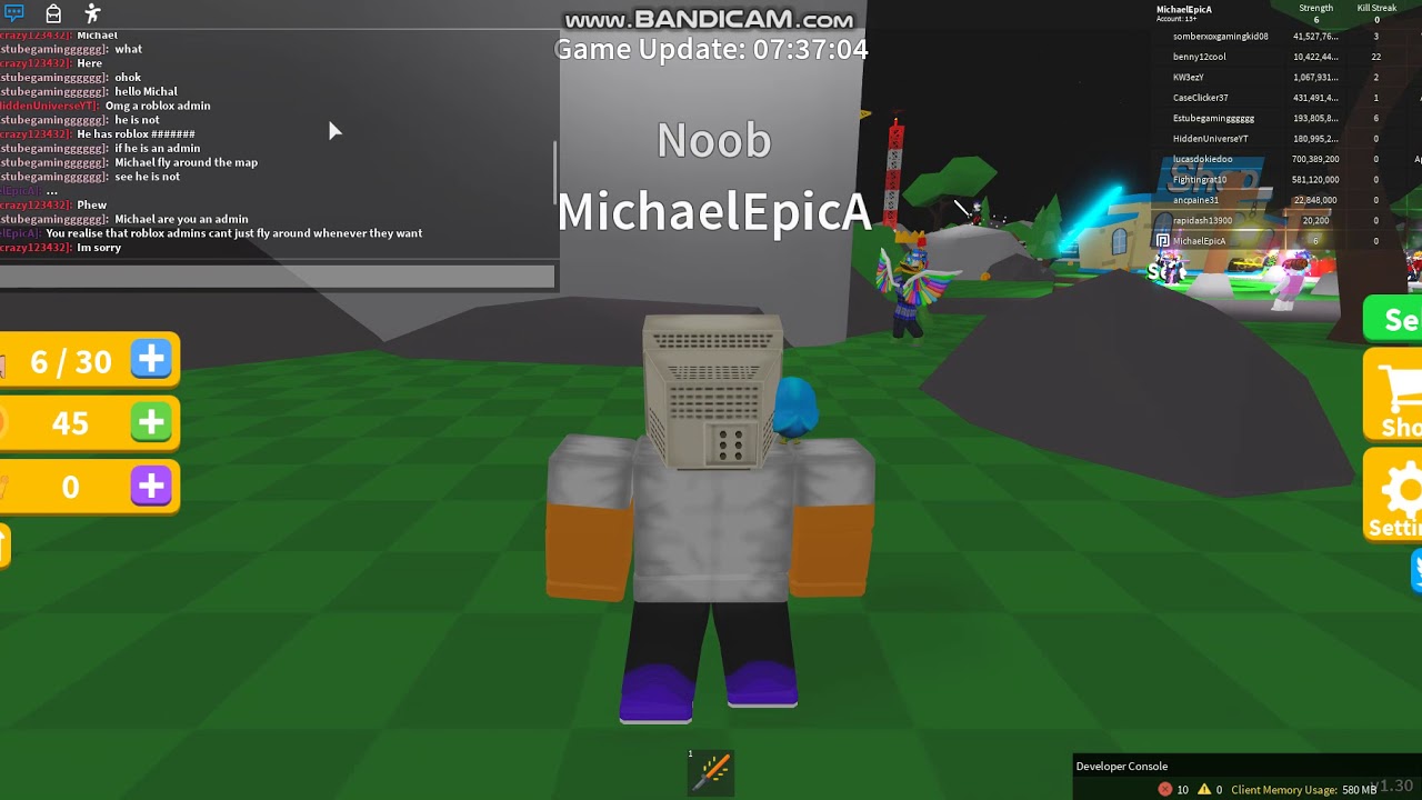 People Think Im A Roblox Admin Youtube