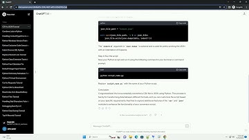 Convert CSV file to JSON with python