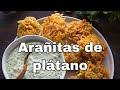 Arañitas De Plátano Con El Sazón Boricua