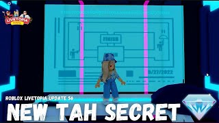 ความลับใหม่ TAH Secret Roblox Livetopia Update 56