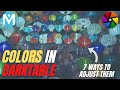 How to adjust the colors in darktable [the 7 best ways]