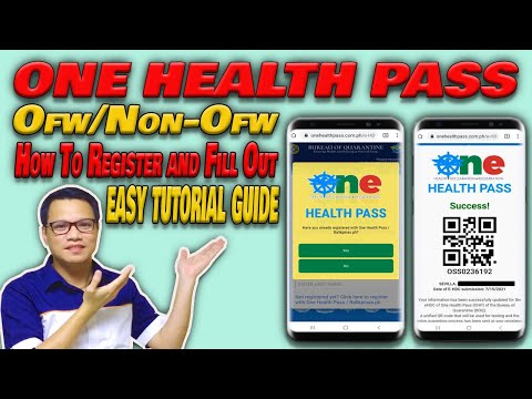 One Health Pass Registration _ Step by Step Tutorial