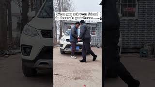 Ask A Friend To Fix The Car To Save Money