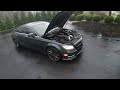 Mercedes CLS550 W218 Sound Clip BlackBoost Intake Installed