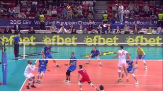 Earvin N'Gapeth - amazing winning strike against Slovenia