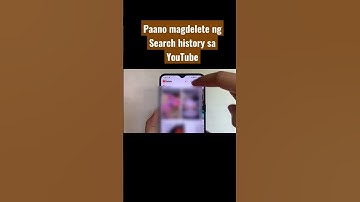 HOW TO DELETE SEARCH HISTORY ON YOUTUBE  #youtube #search