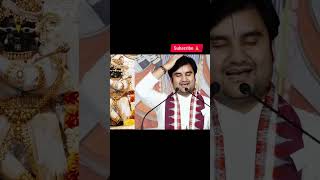 जब भीष्म पितामह के सामने प्रकटहुए कृष्ण ! #trending #viral #shorts #indreshji #katha #ytshorts