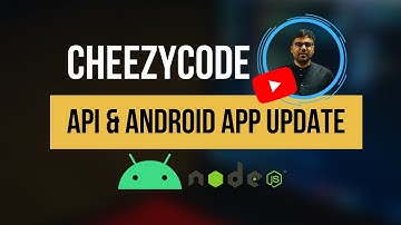 Android Notes App & Rest API Using Express - Project Update | CheezyCode