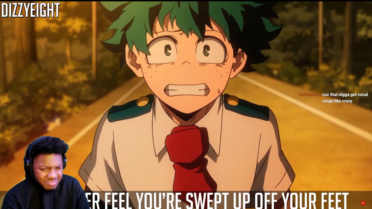 ALL MIGHT RAP SONG REACTION | "No Fear" | DizzyEight ft. FabvL & Zach Boucher [My Hero Academia]