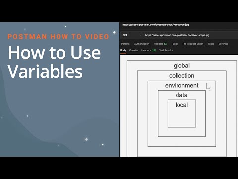 Video: Wie werden Variablen im Postman-Body verwendet?