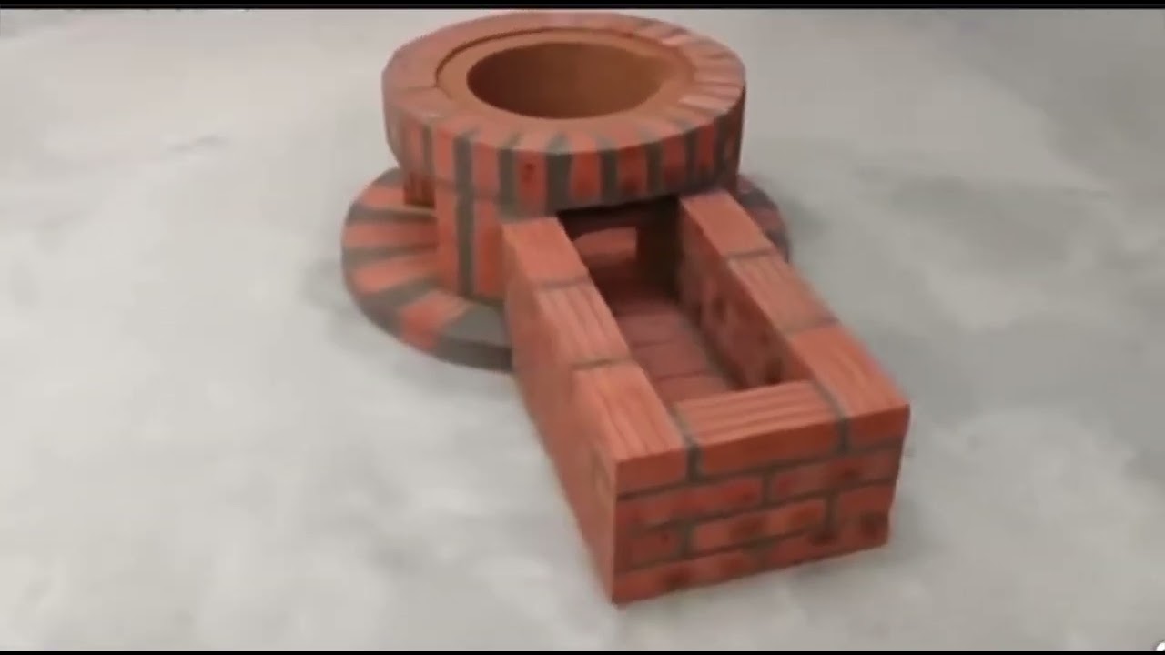 طريقه بناء موقد بالطوب الحراري والاسمنت مع وصفات منوش