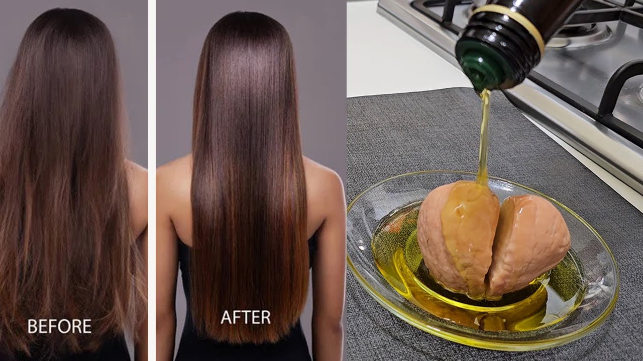 MORRIA E NÃO SABIA 😯 MISTURE CAROÇO de ABACATE com AZEITE,  O CABELO CRESCE MUITO E NÃO CAI !