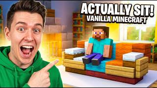 5 Easy Minecraft Sofa & Chair Designs (NEW Cushions) | Vanilla Tutorial